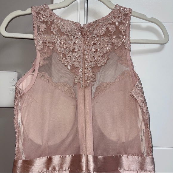 Rose gold gown size small - Picture 3 of 5